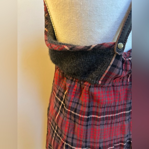 Free People Open Road Red Plaid Dress 12 NWT plus - Picture 15 of 15